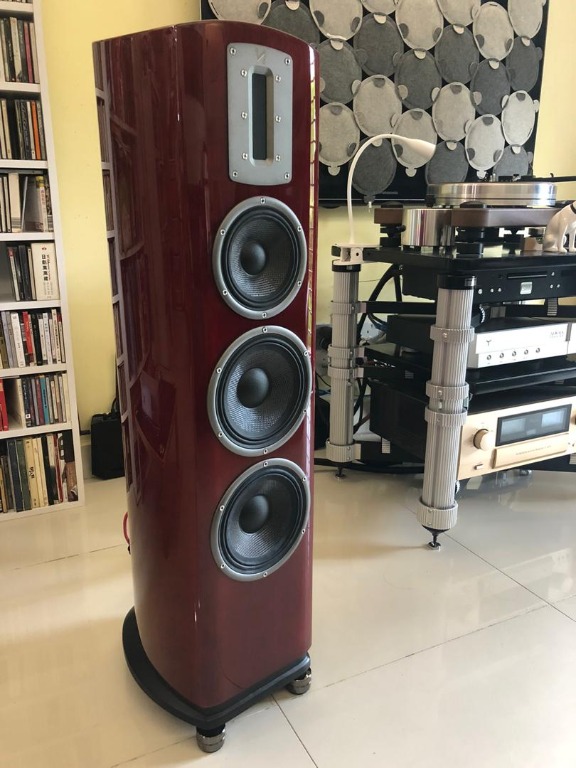 Quad Z3 3 way 4 driver floorstand speaker