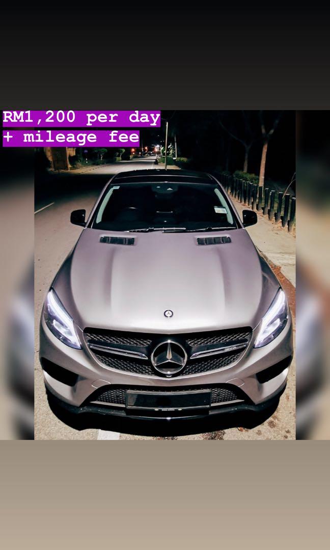 Rent A Mercedes Gle43 In Penang Cars Vehicle Rentals On Carousell