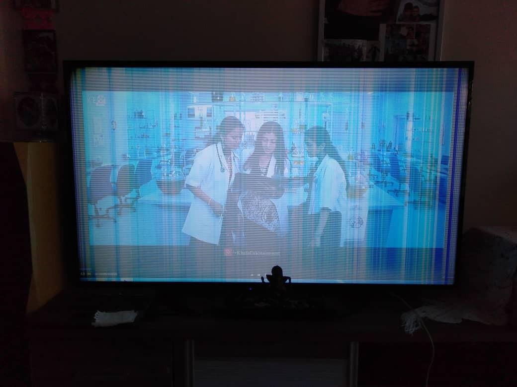 Selling Cheap Sharp 55inch Led Tv Skrin Rosak Selling For Parts Murah Murah Murah Electronics Tvs Entertainment Systems On Carousell