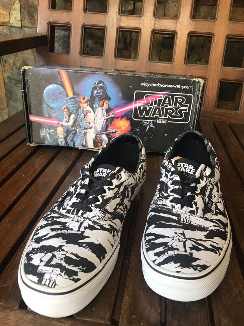 Star Wars Vans Era (Storm Trooper Camo), Men'S Fashion, Footwear, Sneakers  On Carousell