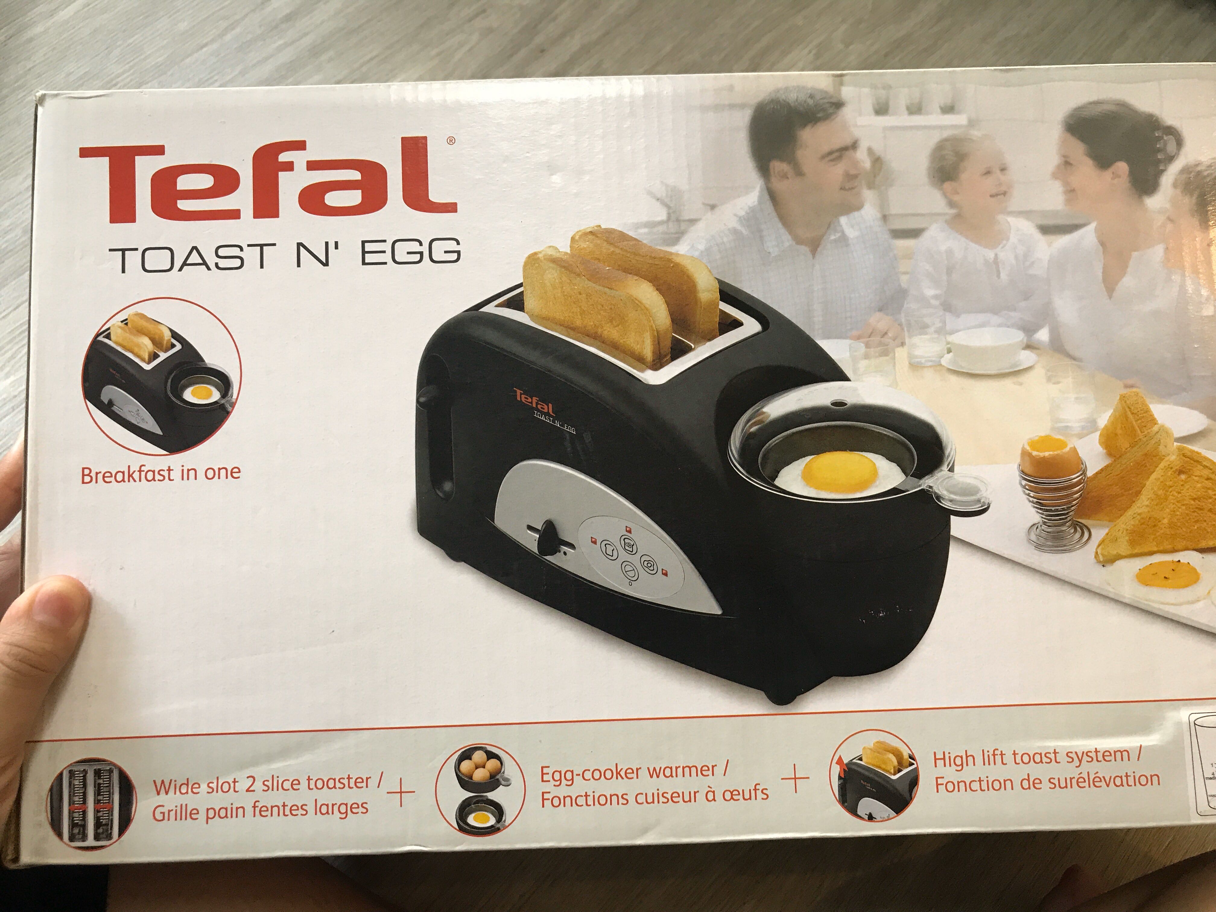 Tefal Toast N Egg Breakfast Toaster