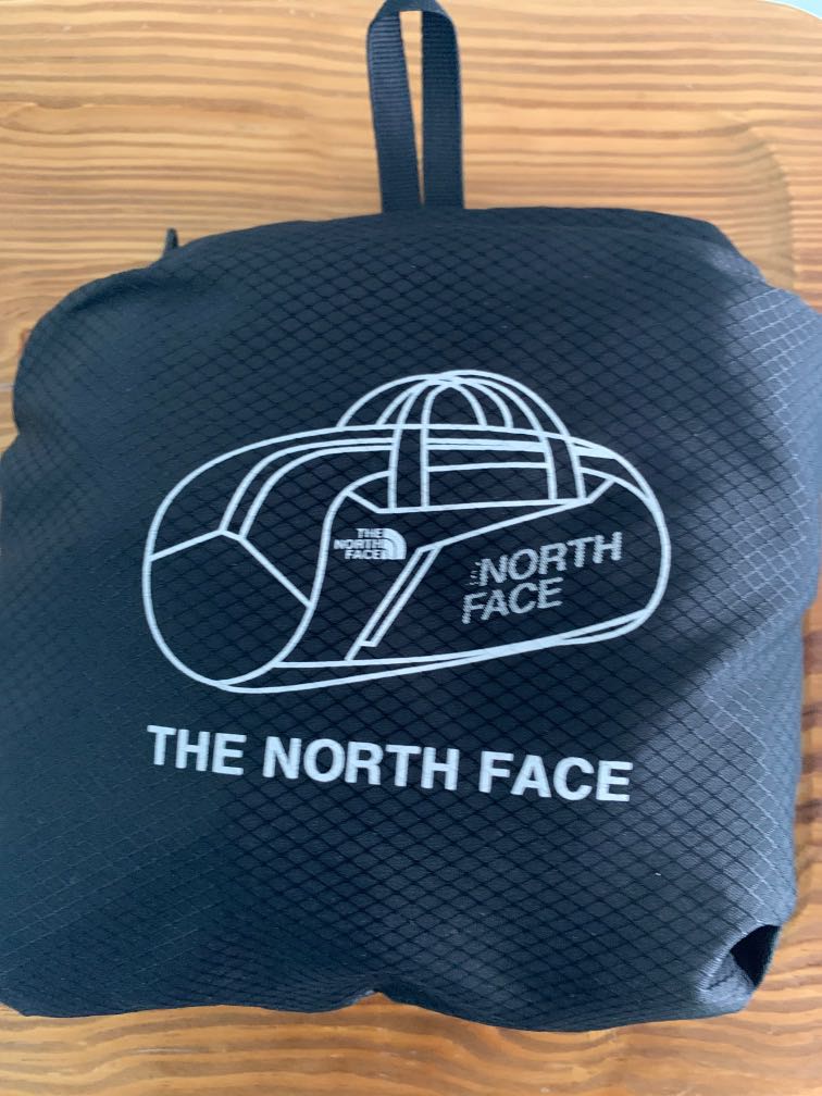 north face foldable duffle bag