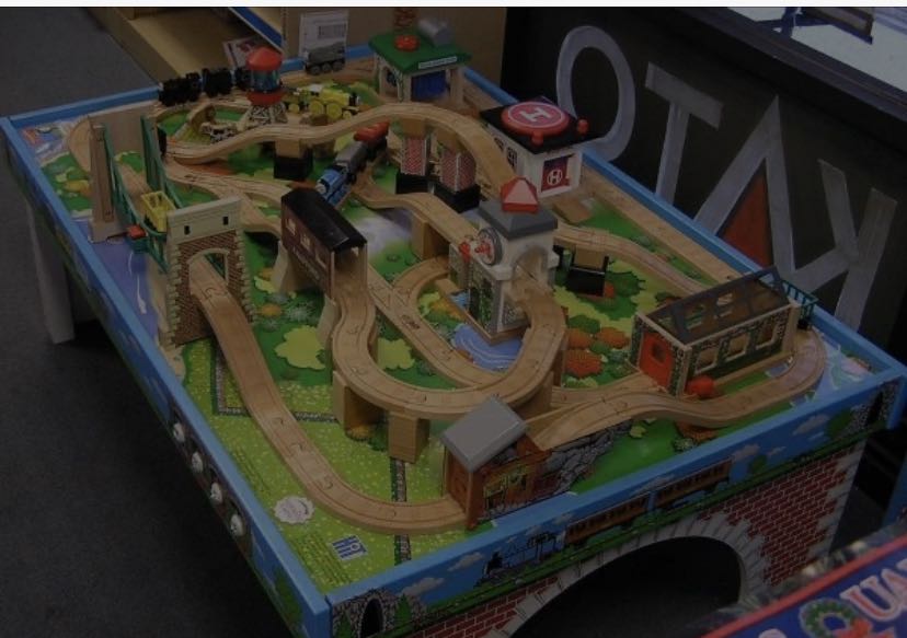 thomas the train table set
