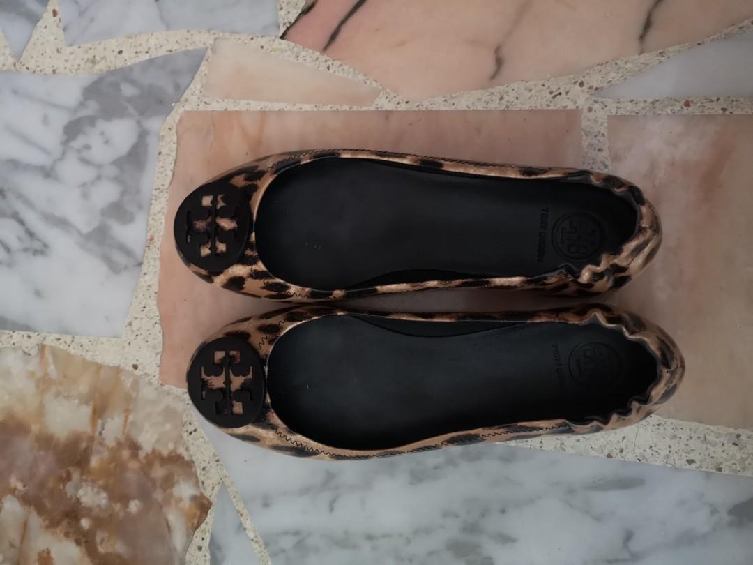 Tory burch clearance leopard minnie