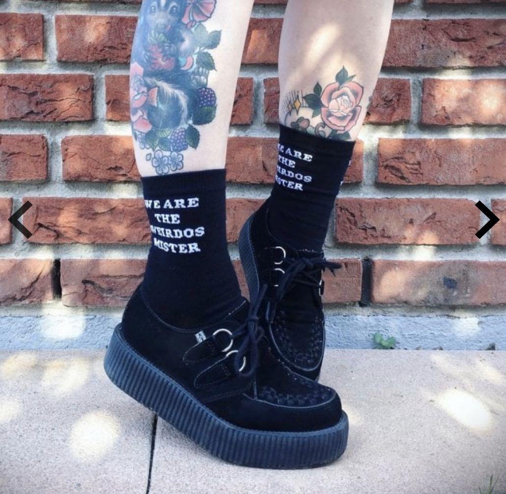 tuk suede creepers