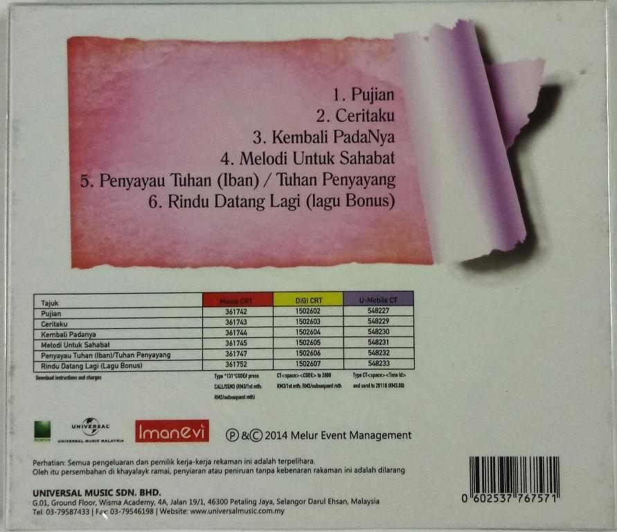 Ustaz Robby Zaid Tandang Matahati Cd Music Media Cd S Dvd S Other Media On Carousell