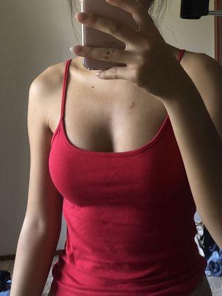 RED SINGLET
