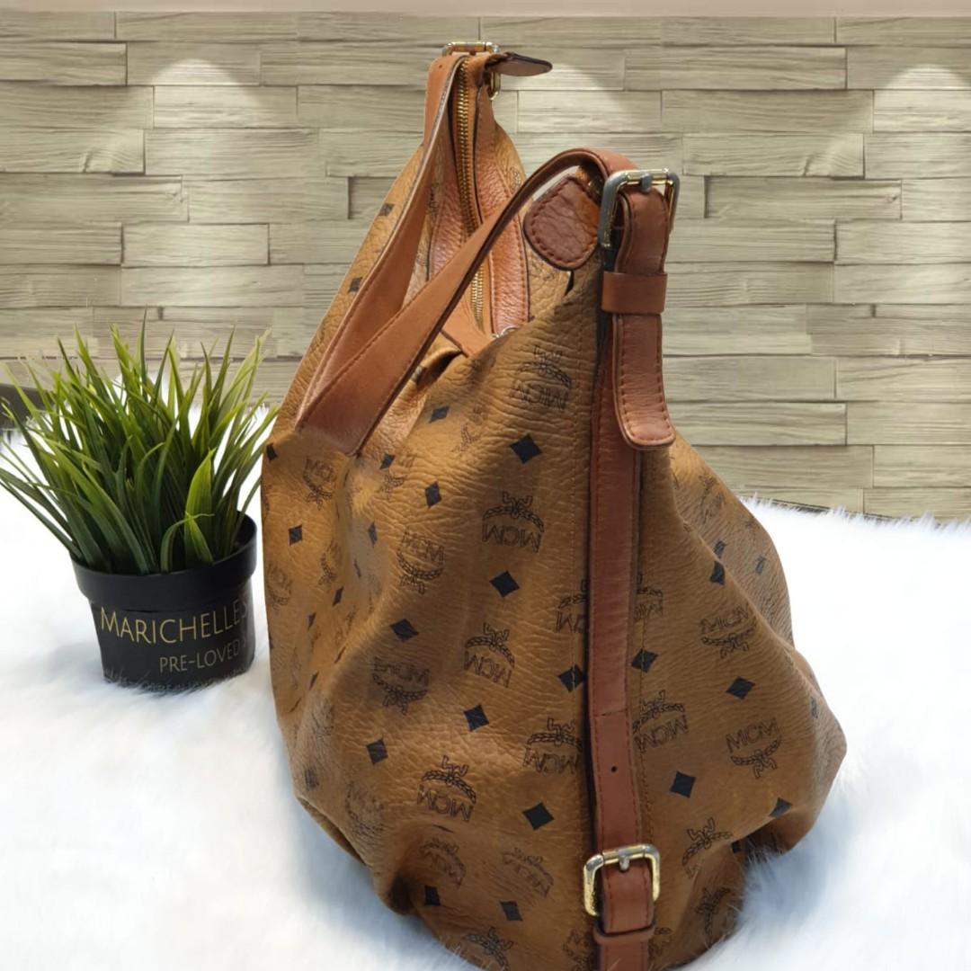 100 Authentic MCM Hobo Bag