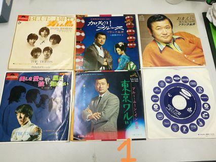 Assorted Japanese and foreign 45 rpm records