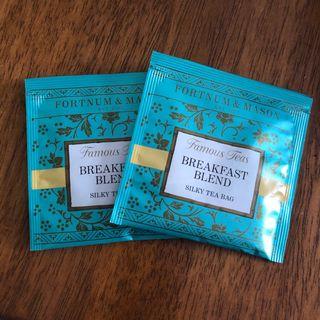 Fortnum & Mason silky tea bags (English Breakfast Tea)