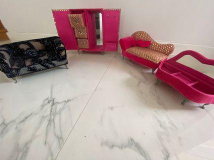 Jewelry box luxury furniture set