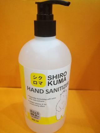 Shiro Kuma Hand Sanitizer 500ml