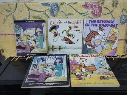 Calvin and Hobbes comic books