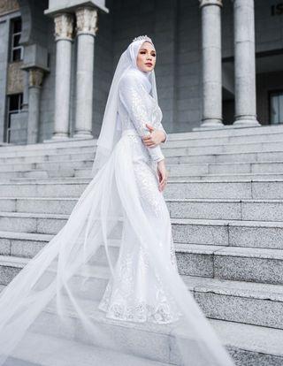Baju Nikah Off White Bridal Wear Carousell Malaysia