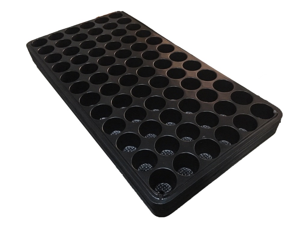 (Box of 10) Seedling Trays 50 72 104 128 holes for Garden Farm Greenhouse Planting