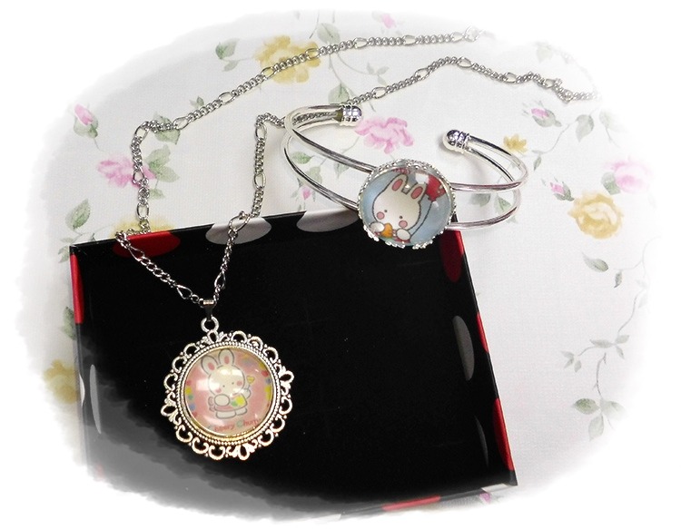 現貨 Cheery Chums 卡通 Necklace Bracelet Set 時光寶石 項鏈手镯套裝