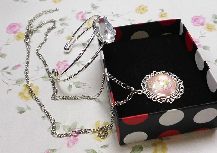 現貨 Cheery Chums 卡通 Necklace Bracelet Set 時光寶石 項鏈手镯套裝