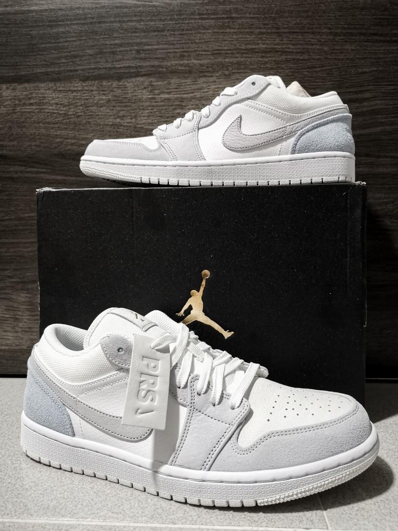 Nike Air Jordan 1 Low 'Paris' PRS Wolf Grey Off White SB