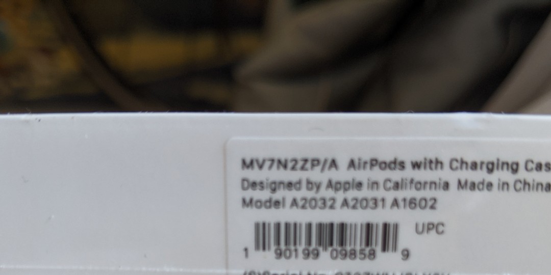 Apple Airpods - brand new, unopened