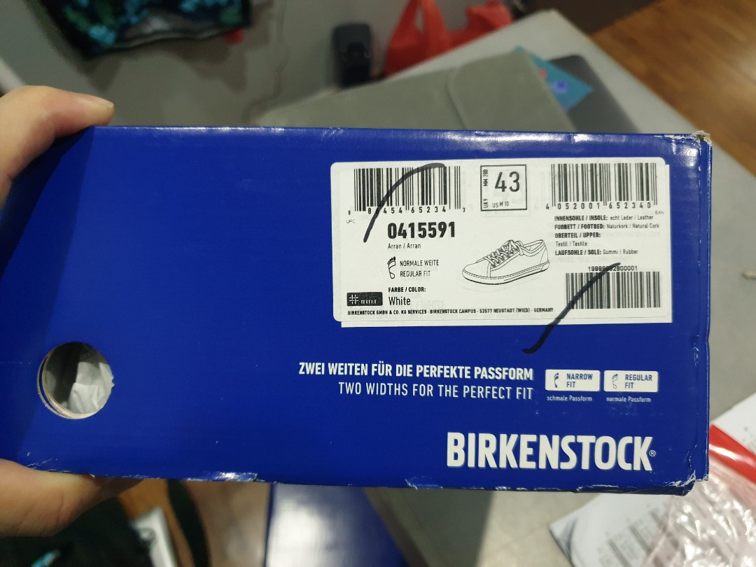 birkenstock arran white