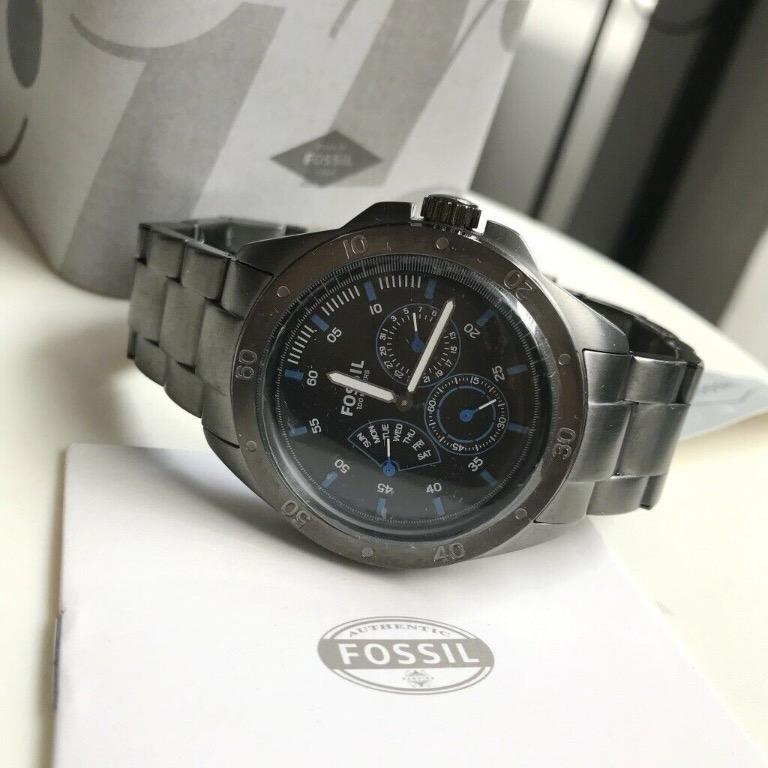 BNEW AUTHENTIC Fossil Watch CH3035 Sport Multifunction Smoke Steel Men P8 450 Men s Fashion Watches Accessories Watches on Carousell