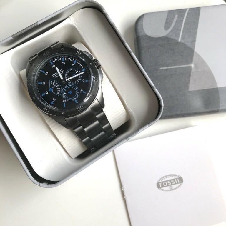 BNEW AUTHENTIC Fossil Watch CH3035 Sport Multifunction Smoke Steel Men P8 450 Men s Fashion Watches Accessories Watches on Carousell