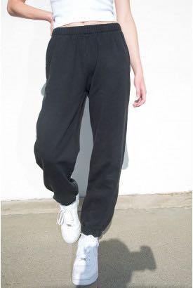 Black sweatpants brandy melville clearance