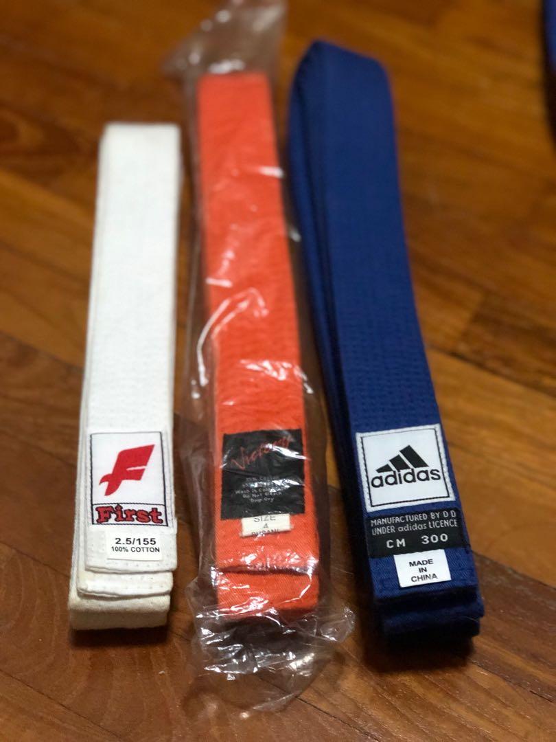 Brand New Judo Belts, Sports Equipment, Exercise & Fitness, Toning