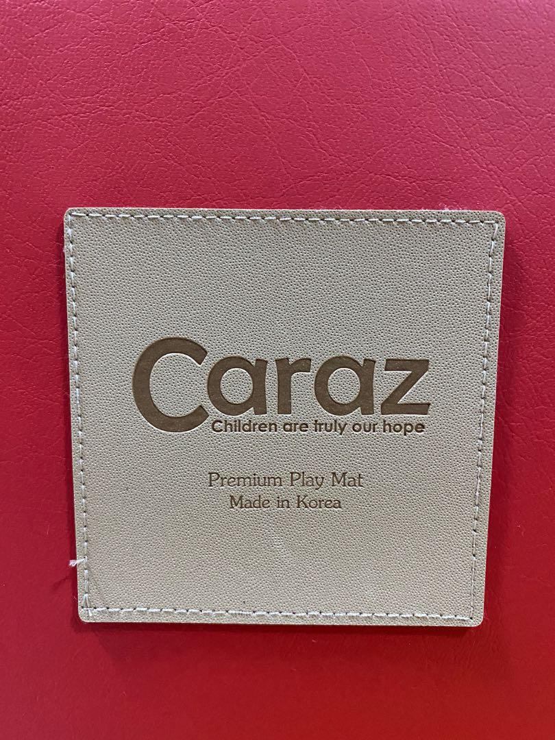 Caraz playmat (made in Korean), 兒童＆孕婦用品, 洗澡及換尿片, 洗澡及換尿片 換片墊及相關用品