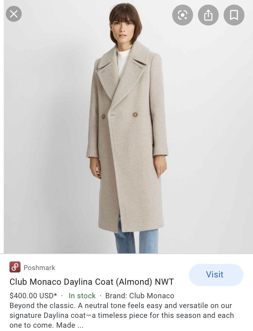 Club monaco daylina coat review online