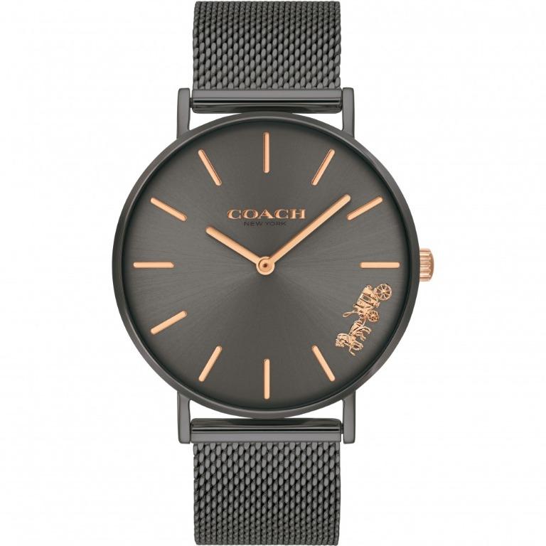 Pre Order Coach Perry 36mm Dial Stainless Steel Black Mesh Ladies Watch 14503127 Women S Fashion Watches On Carousell