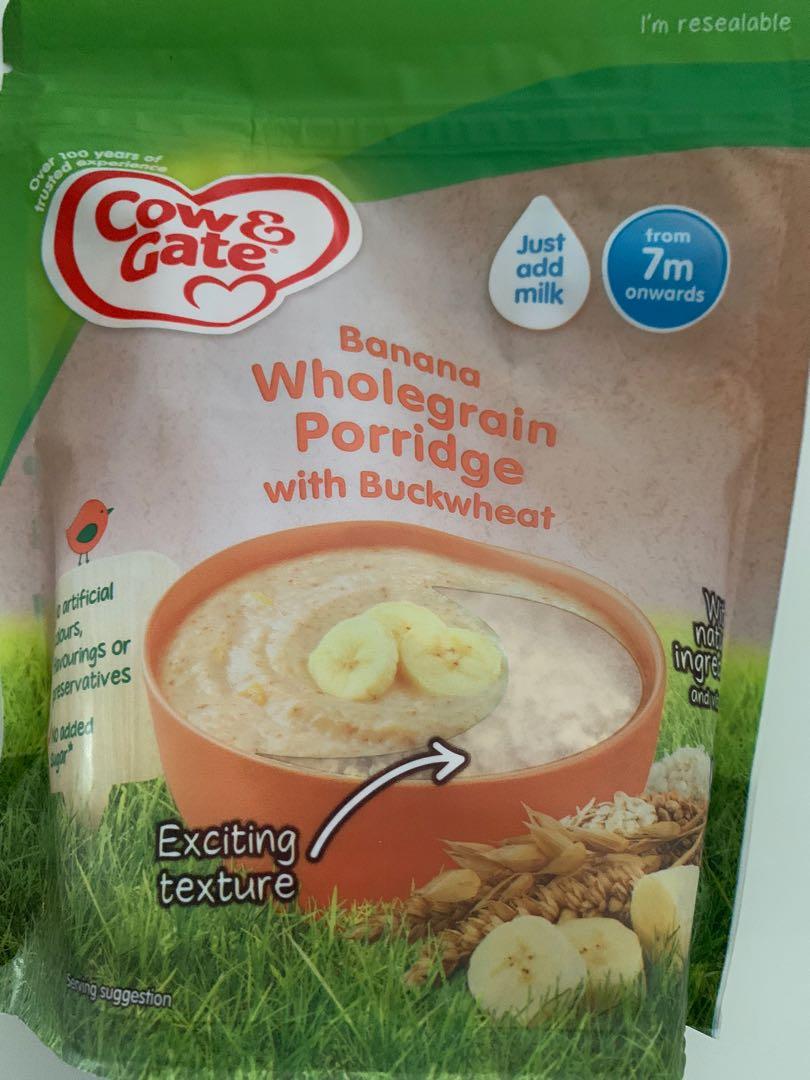 Cow and gate outlet banana wholegrain porridge