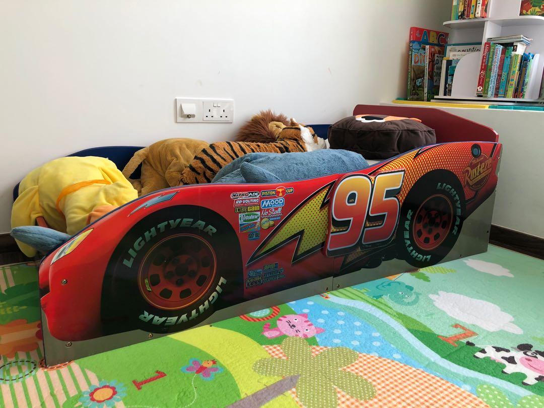 lightning mcqueen bunk bed
