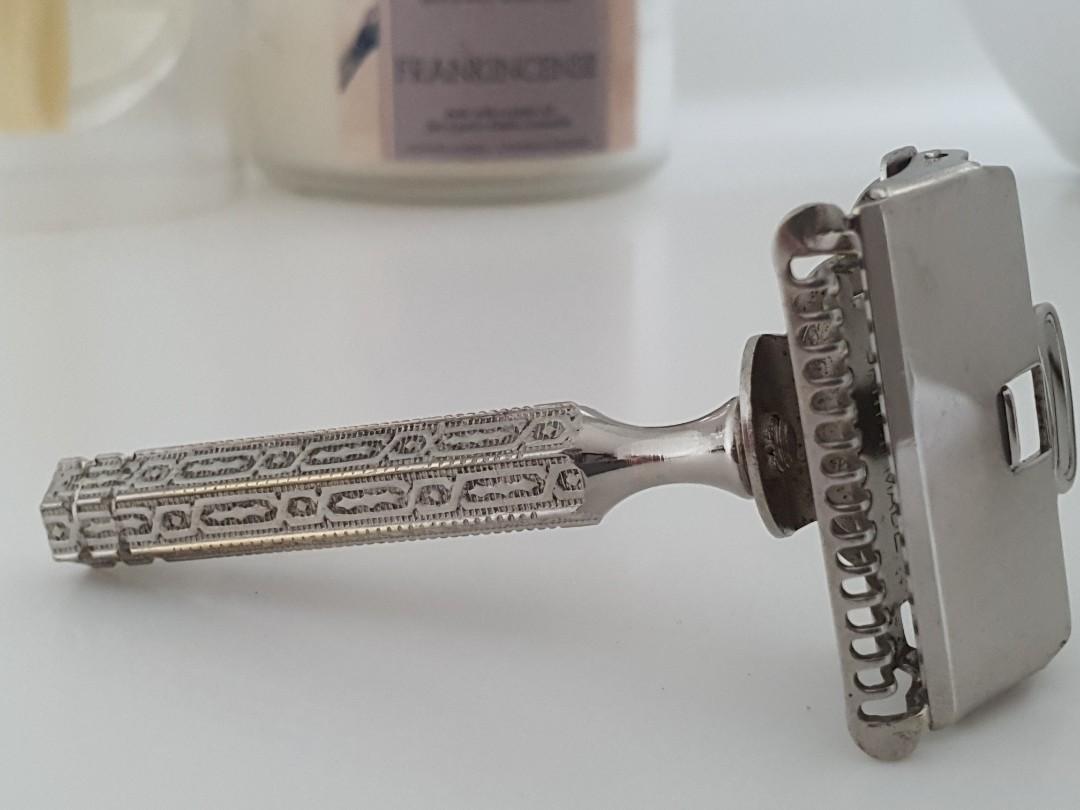 Vintage Ever Ready Single Edge Safety Razor Clean! - Pioneer