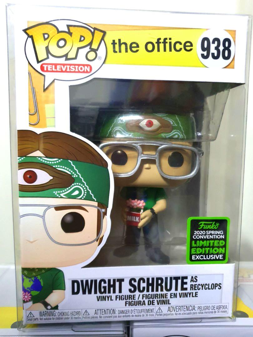 dwight schrute as recyclops pop