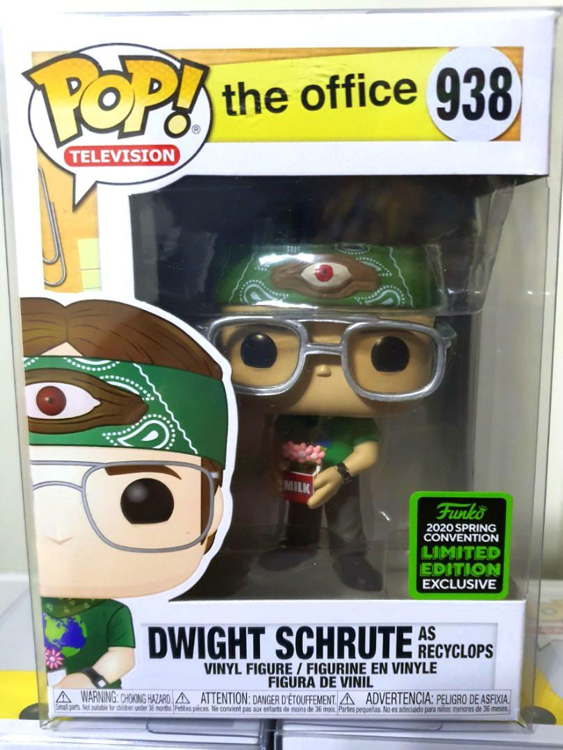 dwight schrute as recyclops funko pop