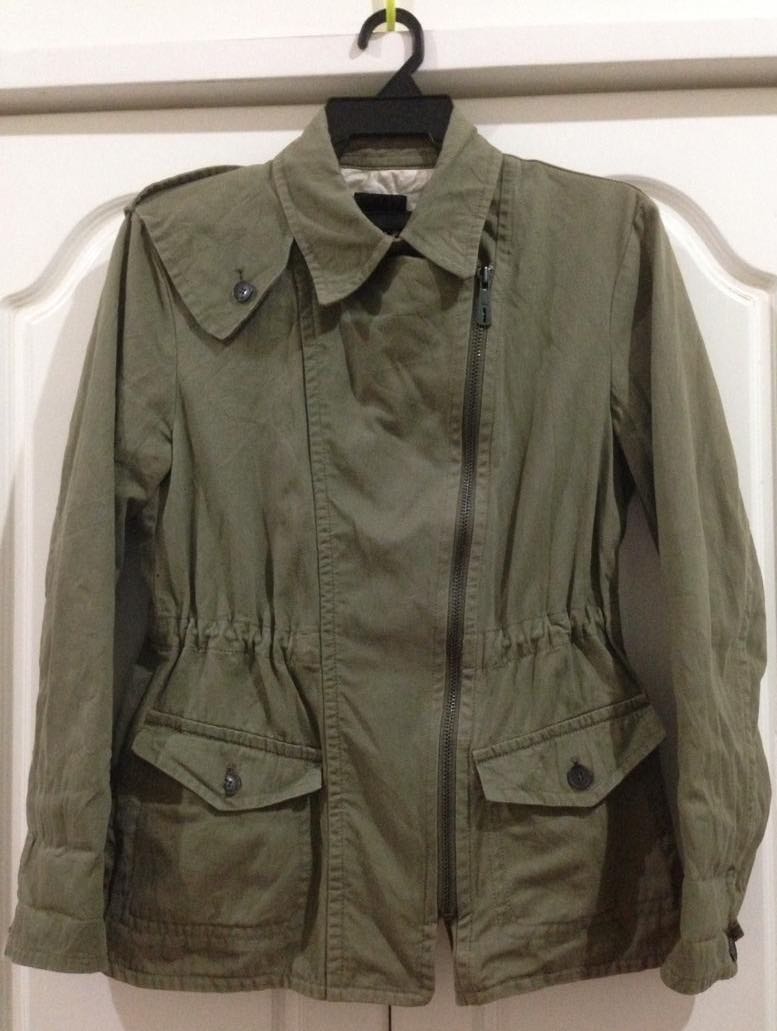 G by GUESS Army Green Jacket Parka for Ladies Authentic Women s