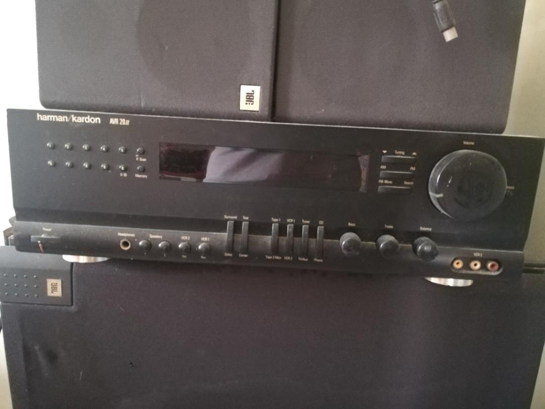 Harman Kardon AVR 20 5.1 Channel Surround Audio Stereo Receiver With