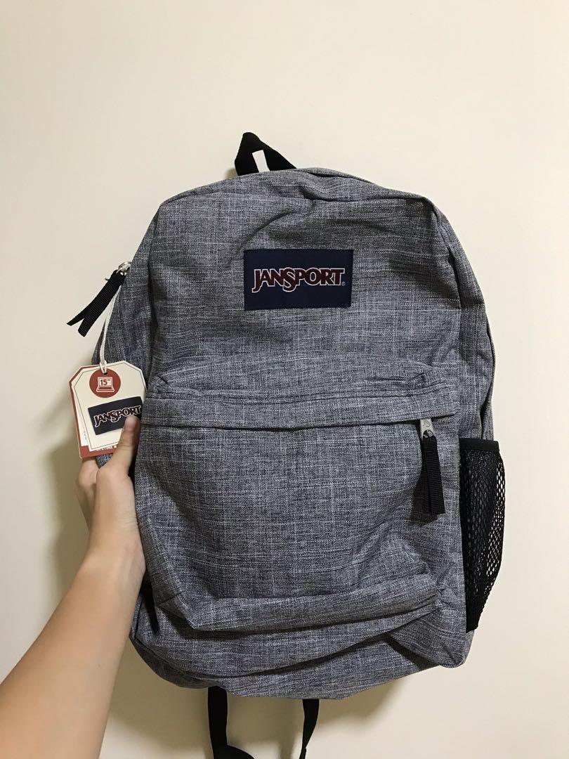 grey backpacks for school