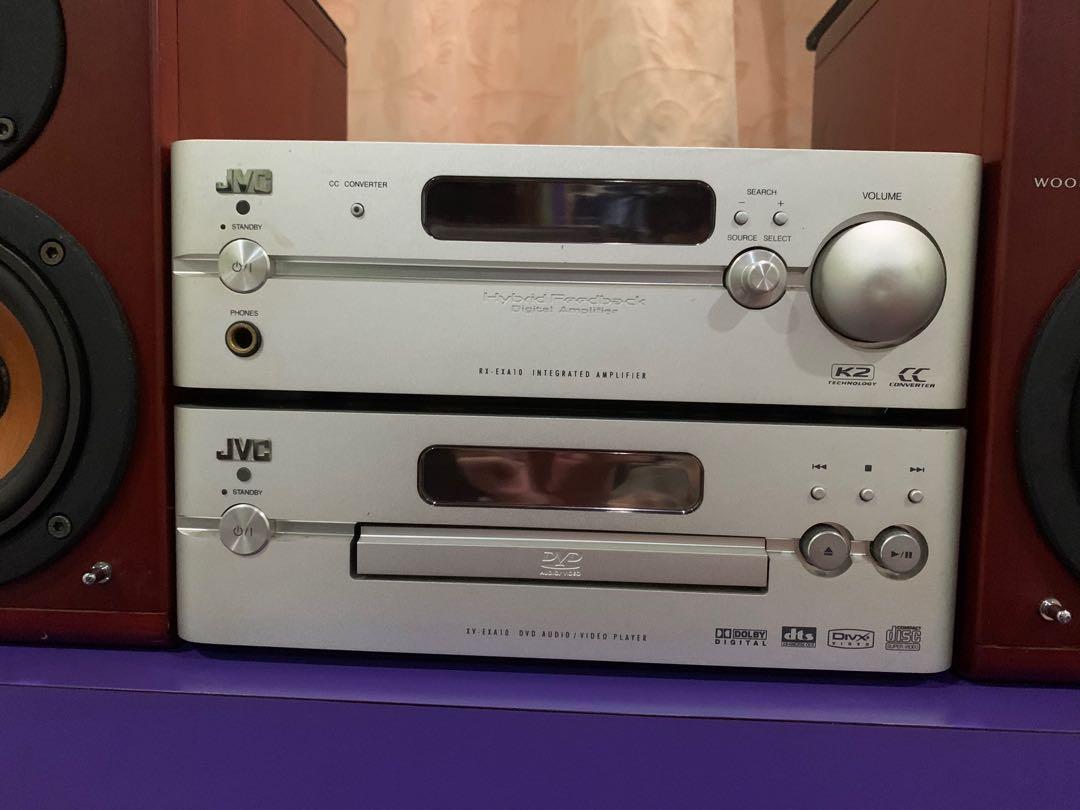 JVC Mini HiFi/Home theatre system, Electronics, Audio on Carousell