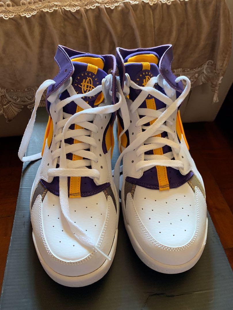 nike air flight huarache lakers