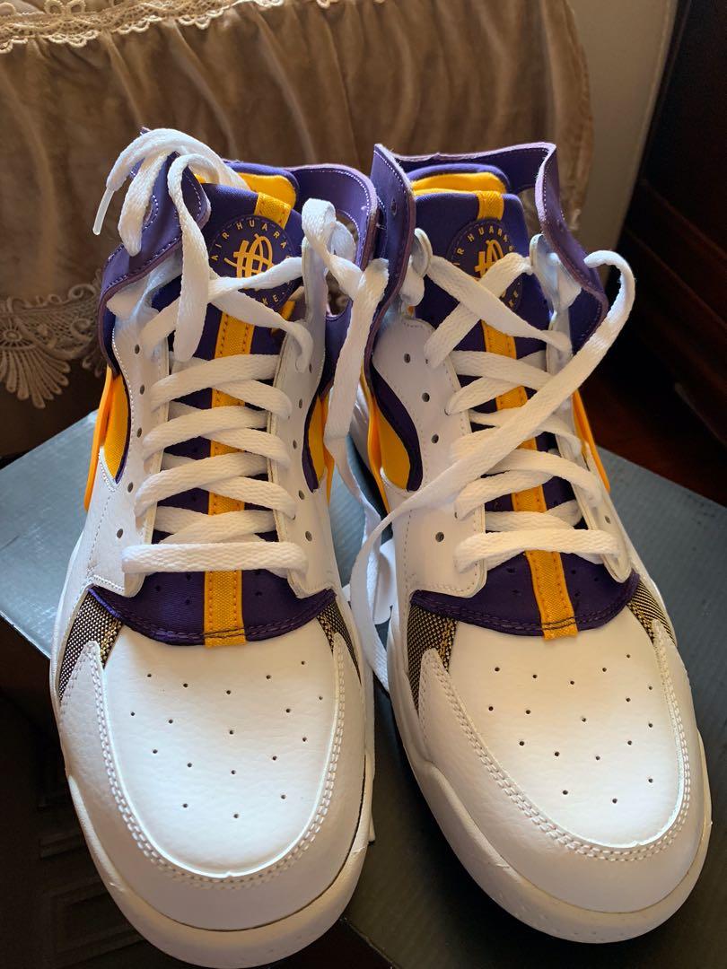 nike air flight huarache lakers