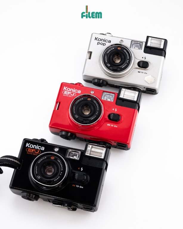 Konica Pop / EFJ Vintage 35mm Film Compact Camera