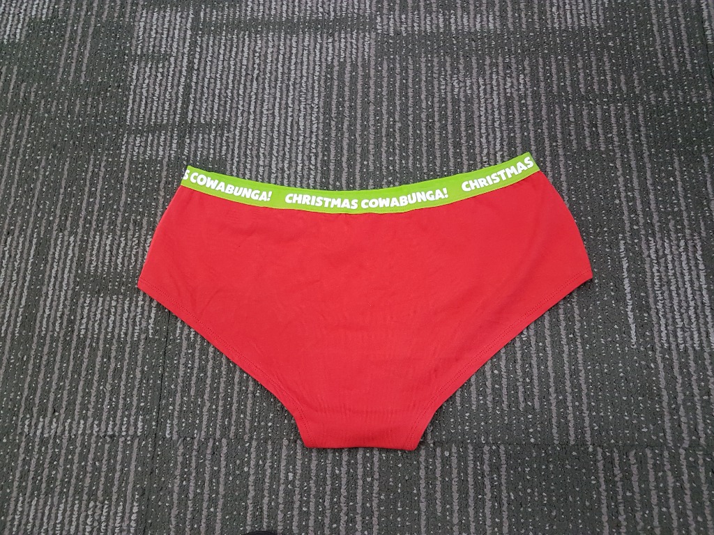 L250 大碼/Large/EUR40/UK12 #出口英國貨辦 女裝內褲 棉質 忍者龜 Teenage Mutant Ninja Turtles Cotton underwear panty brief Export UK Sample (without brand label)