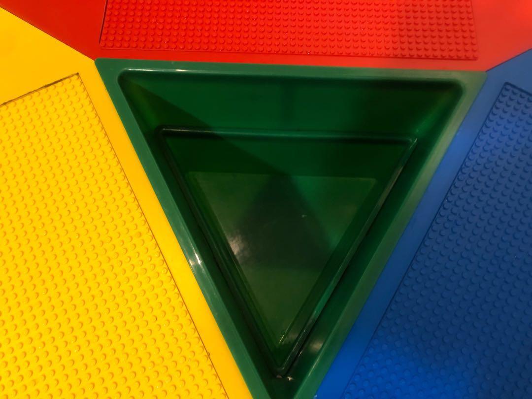 Triangle sales lego table