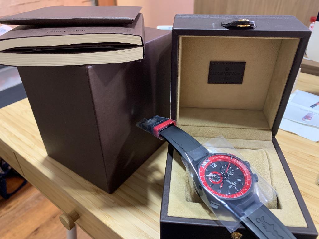 Louis Vuitton Tambour Chronograph America's Cup Q101A for $2,187 for sale  from a Trusted Seller on Chrono24