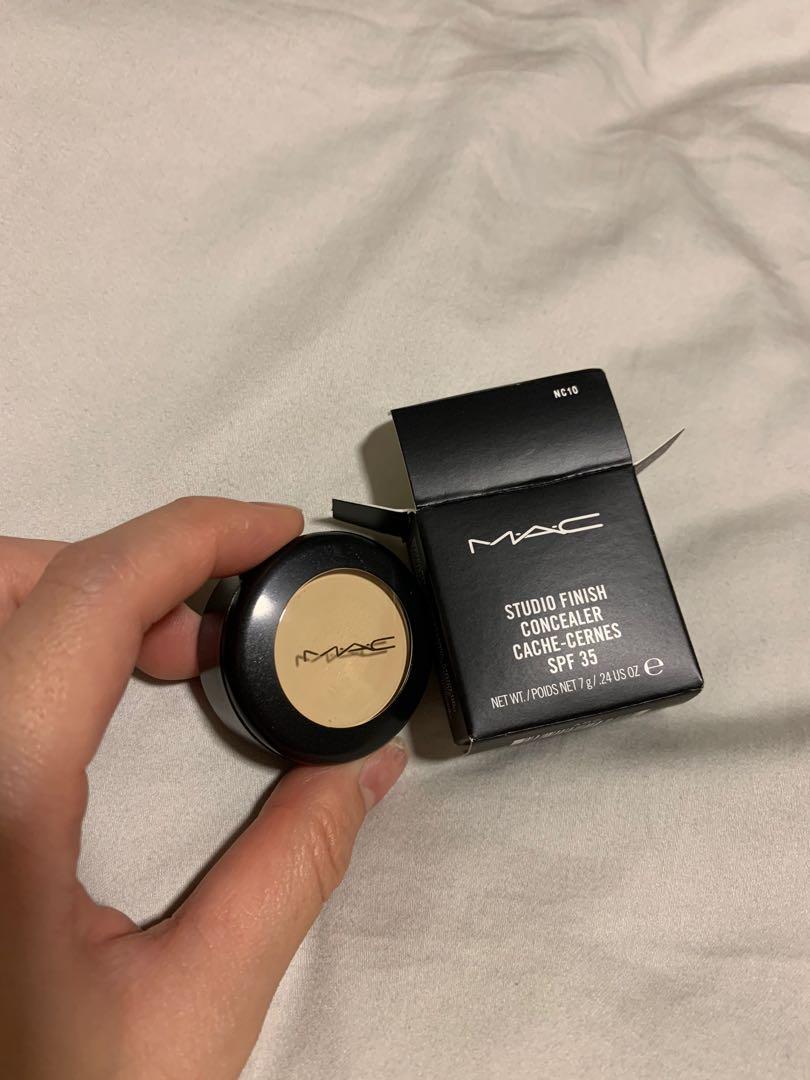 MAC Studio Finish Concealer SPF 35: Price, Review Swatch Cosmochics Best  Blogs For Fashion, Beauty, Lifestyle And Parenting | Mac Studio Finish, Spf  35 Concealer, Nw10, Oz 
