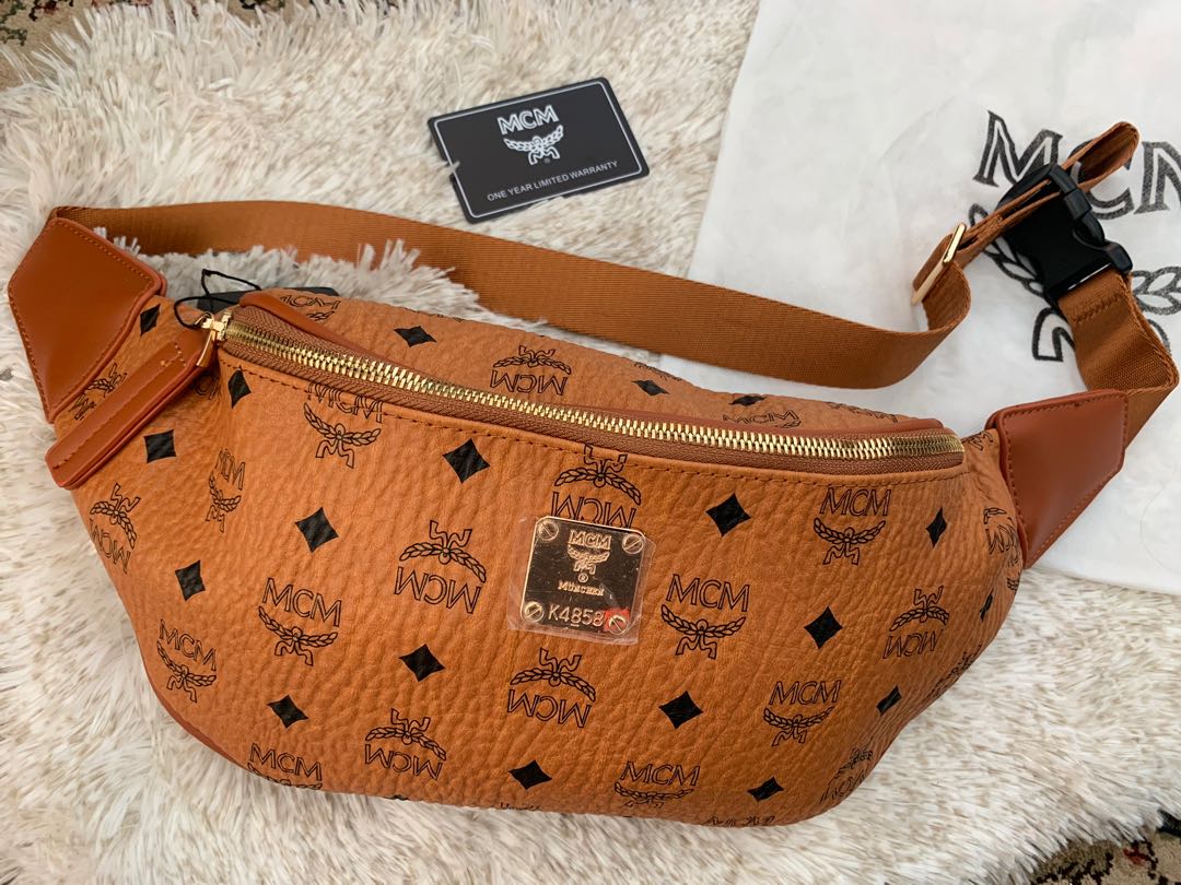 Pouch bag mcm original clearance