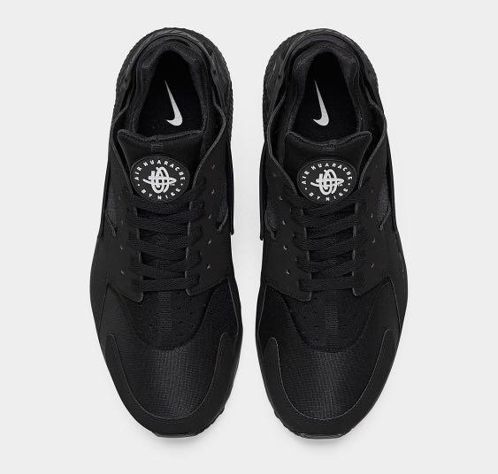 Men s Nike Air Huarache Black White Men s Fashion Footwear