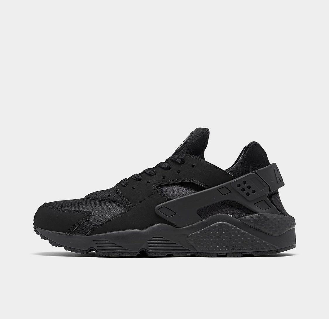 Mens black and new arrivals white nike huarache